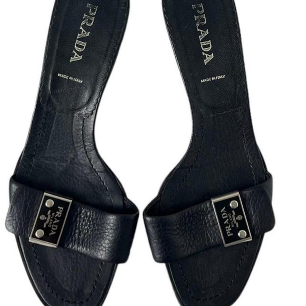 Prada slip on mules size 39 EU or 8.5 US